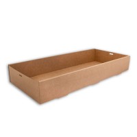 Brown Catering Box - Large 558 x 252 x 80mm 50ctn