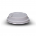 White Lids To Suit 80mm dia. Coffee Cups - 1000 per carton