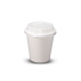 White Lids To Suit 80mm dia. Coffee Cups - 1000 per carton