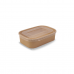 PP Lid to suit Rectangle 500-1000ml Cardboard Container- 300/ctn