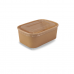 PLA Coated Kraft Rectangular Container 750ml 300/ctn PLA Coated Kraft Rectangular Container 750ml 300/ctn