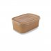 PLA Coated Kraft Rectangular Container 750ml 300/ctn PLA Coated Kraft Rectangular Container 750ml 300/ctn