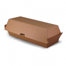 Hot Dog Box - cardboard 210 x 70 x 40mm 200/ctn