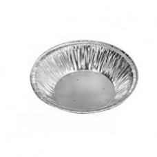Foil Containers - 40mL Small Deep Round Foil Tart Case - 71mm wide x 19mm high - 1000/ctn