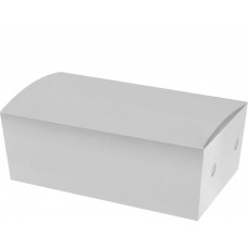 Snack Box; 054 Large Plain White 190 x 114 x 67mm 250/ctn