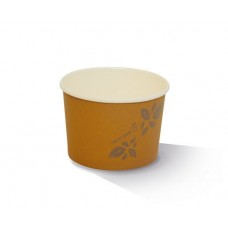 8oz Hot/Cold Paper Food Bowl Container - 1000 per carton