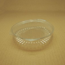20oz Round Show Bowl Container With Flat Hinged Lid - 150 per carton