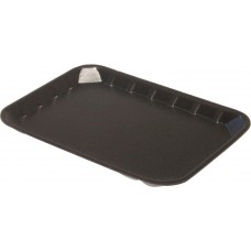 7 x 5" Black Foam Trays - 189 x 138 x 14 mm - 125 pack
