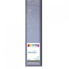 Tablecover; plastic 1.2m x 30m - Light Blue