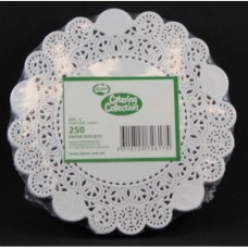 Doyleys; paper lace round 5" 127mm 8 x 250pk/ctn