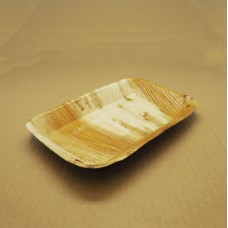Palm Leaf Bio Plates- Rectangle 230 x 150mm 100/ctn