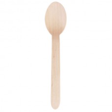 Wooden Cutlery-spoon 160mm 10 x 100pk/ctn 1000/ctn