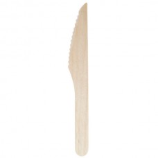 Wooden Cutlery- Knife 10 x 100pk/ctn 1000/ctn
