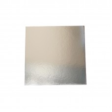 Silver Cake Boards 10" 250mm Square 50 per packet