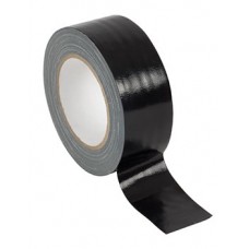 Cloth Tape; black 48mm x 25mtr 30rolls/ctn