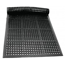 Floor Mat; black rubber 910 x 1520mm