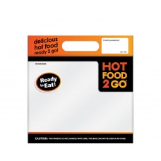 Hot Food Deli Bag- Small 224 x 232 x 100mm 500/ctn