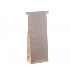 Tintie Brown Kraft Bag; plain large 156 x 240mm + 76mm G 500/ctn
