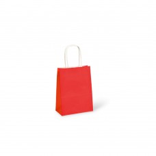 No.2 Red Petite Paper Twist Handle Bag 250/ctn
