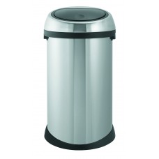 Stainless Steel Bin Brabantia round 60Ltr touch bin