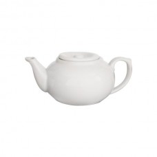 Teapot; 3 cup 500ml white Porcelain