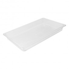 Pan; clear polycarbonate 1/1 100mm