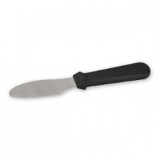 Serrated Butter Spreader with Black Handle