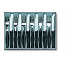 Victorinox; Cutlery Set 12 piece - Black