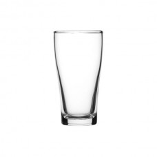 285ml Nucleated Conical Beer Glass - 48 per carton