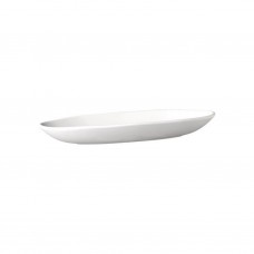 Oval Platter; Melamine White 325x140x40mm