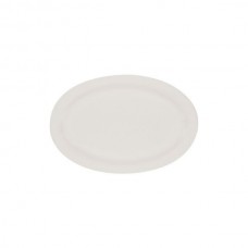 Chelsea Oval Plate - Wide Rim 315 x 225mm White