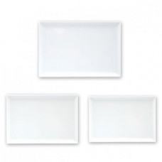 Platter; Ryner melamine rectangular white 340x240mm