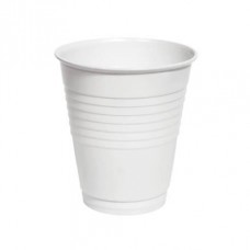 6oz (180ml) White Plastic Cups - 1000 per carton