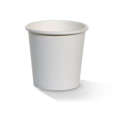 Coffee Cups; single wall 4oz PLA coated plain 20 x 50pk/ctn 1000/ctn