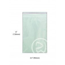 Reseal Plastic Bags; 6 x 3.5" 150 x 90mm  10 x 100pk/ctn 1000/ctn