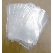 Plastic Bags 100um  plain 12 x 8