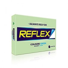 A4 Paper; Reflex Coloured  green 80gsm 5 x 500sheets/ctn