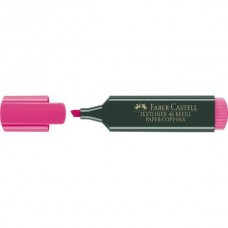 Highlighter; Faber Castell Pink 10/pk