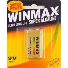 Batteries; 9V Winmax