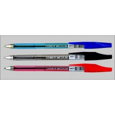 Osmer Pen Medium ballpoint Black 12/pack